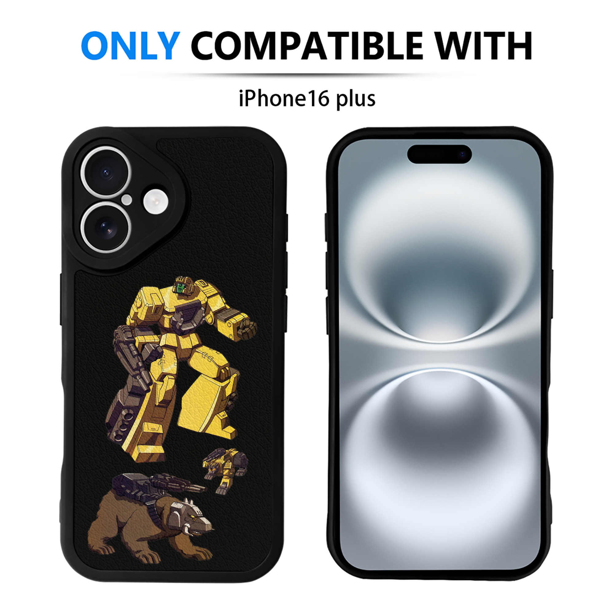 （画像用）  【iPhone 16シリーズ対応】シリコンスマホケース（レザー調） 材質：シリコン
